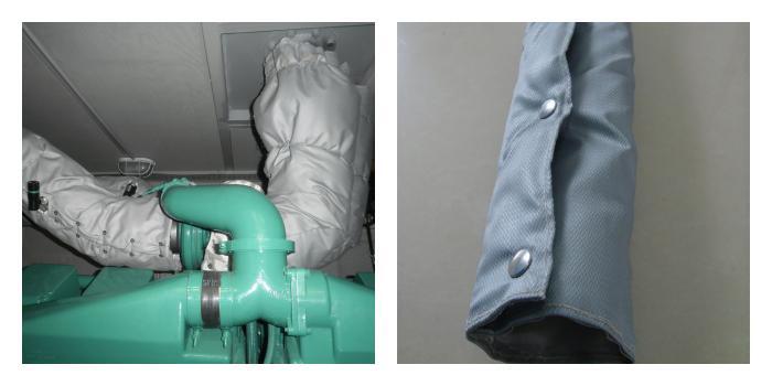Mengapa menggunakan selimut isolasi Exhaust Waterbox untuk kotak air buangan?