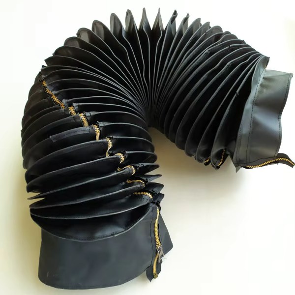 fabric bellows with zipper
