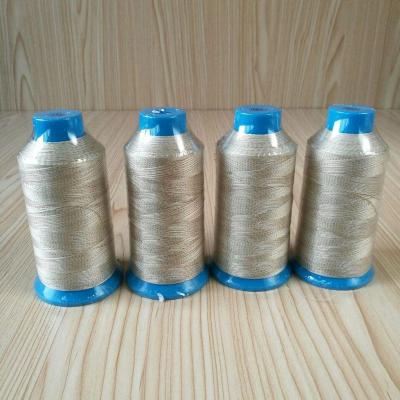 High temperature Fiberglass sewing thread with stainless steel wire