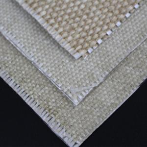 tekstil fiberglass dilapisi dengan baju besi vermikulit
